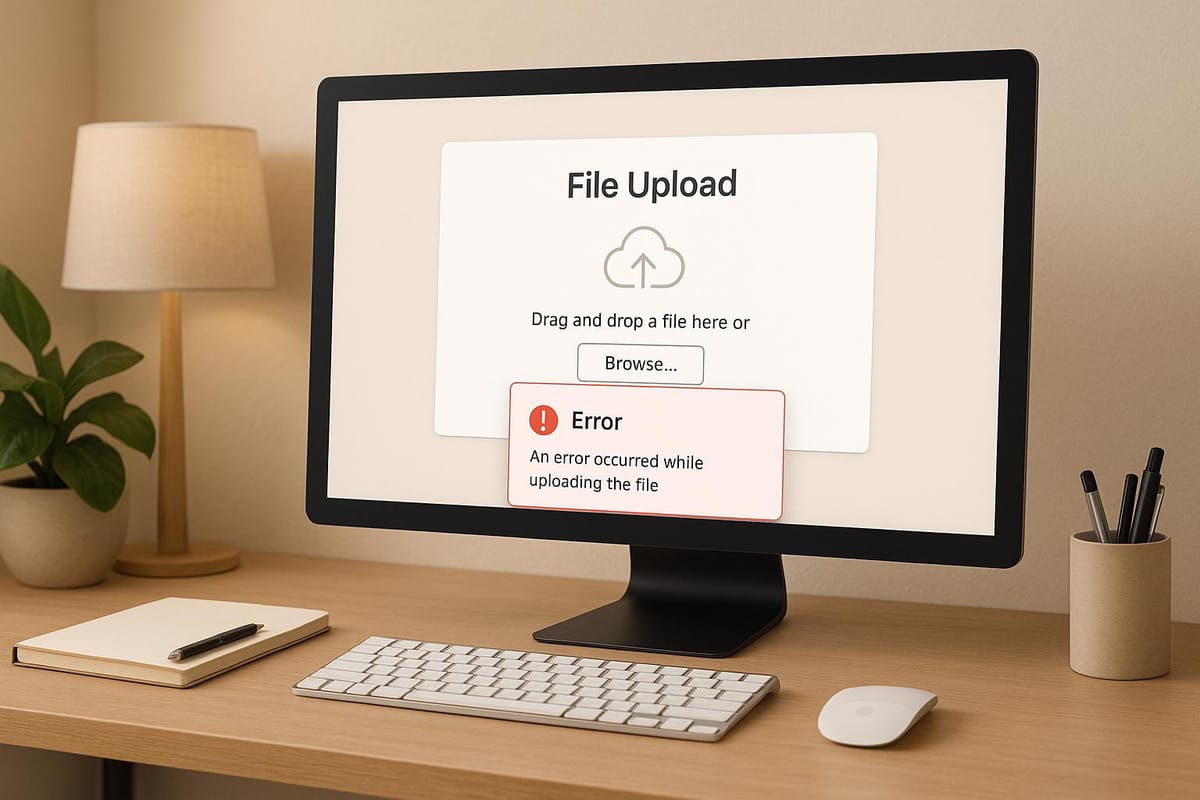 Common File Upload Errors and Fixes