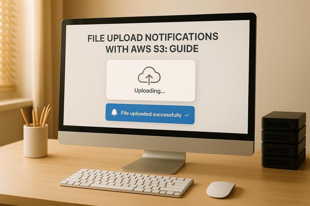 File Upload Notifications with AWS S3: Guide